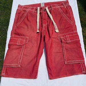 True Religion Men’s Anthony Cut Off Shorts